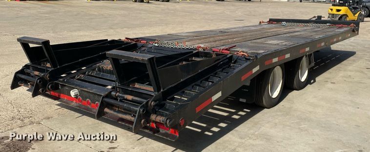image for item DP0113 2017 Custom Heavy Haul 12T202ELPHD  equipment trailer
