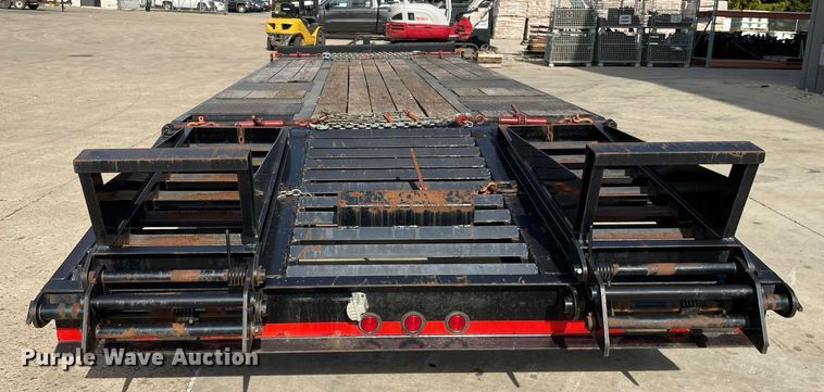 image for item DP0113 2017 Custom Heavy Haul 12T202ELPHD  equipment trailer