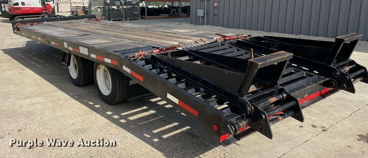 image for item DP0113 2017 Custom Heavy Haul 12T202ELPHD  equipment trailer