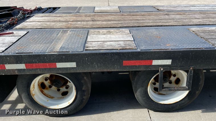 image for item DP0113 2017 Custom Heavy Haul 12T202ELPHD  equipment trailer