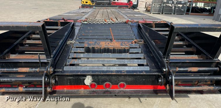 image for item DP0113 2017 Custom Heavy Haul 12T202ELPHD  equipment trailer