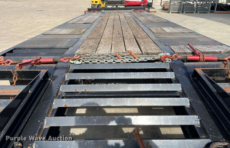 image for item DP0113 2017 Custom Heavy Haul 12T202ELPHD  equipment trailer