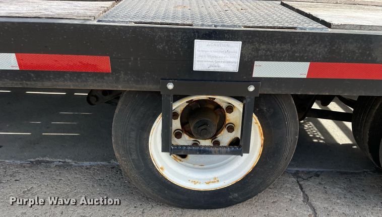 image for item DP0113 2017 Custom Heavy Haul 12T202ELPHD  equipment trailer