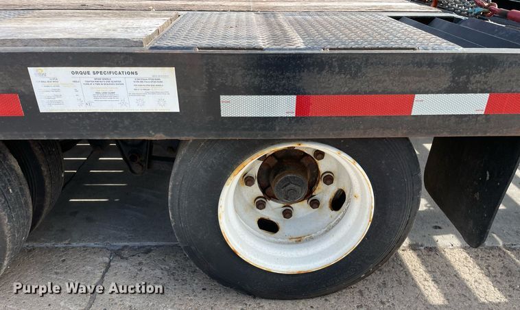 image for item DP0113 2017 Custom Heavy Haul 12T202ELPHD  equipment trailer