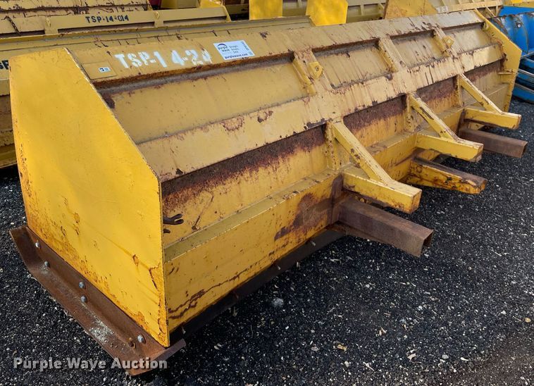 image for item DP0142 Pro-Tech  14' W snow pusher