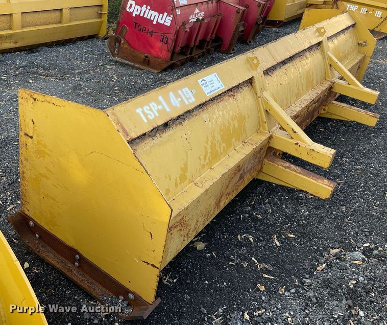 image for item DP0146 Pro-Tech  14' W snow pusher