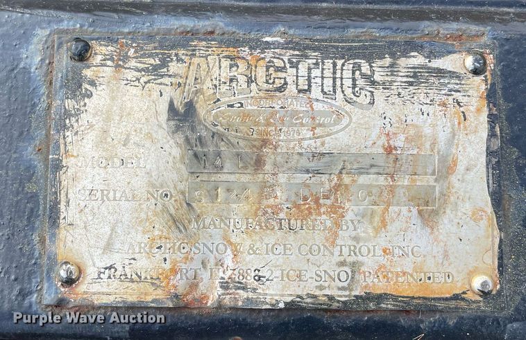 image for item DP0147 Arctic 14LD  14' W snow pusher