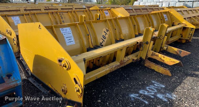 image for item DP0151 Arctic 16HD  16' W snow pusher