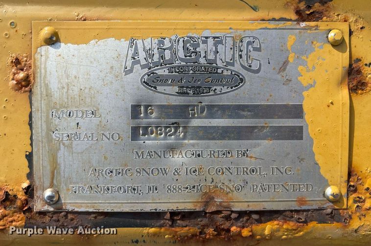 image for item DP0151 Arctic 16HD  16' W snow pusher