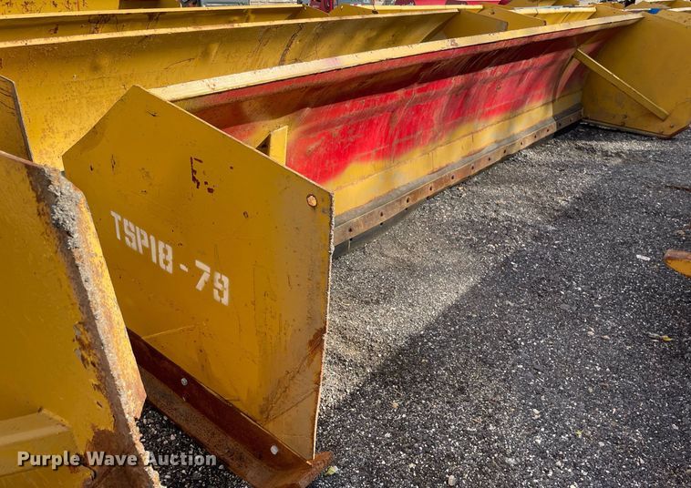 image for item DP0165 Pro-Tech  18'W snow pusher