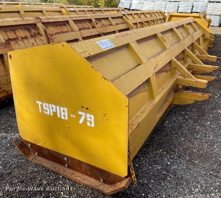 image for item DP0165 Pro-Tech  18'W snow pusher