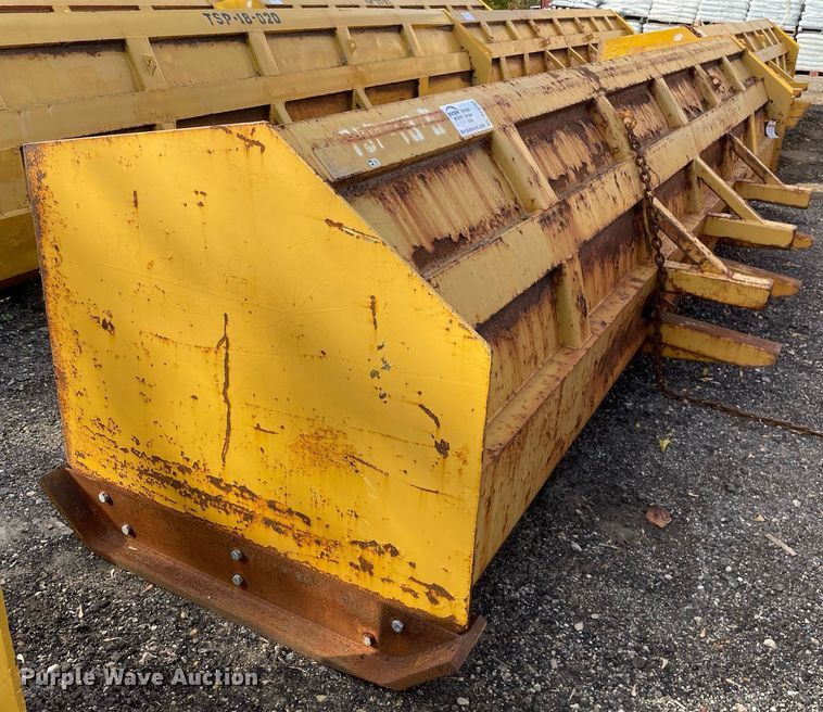 image for item DP0166 Pro-Tech  18'W snow pusher