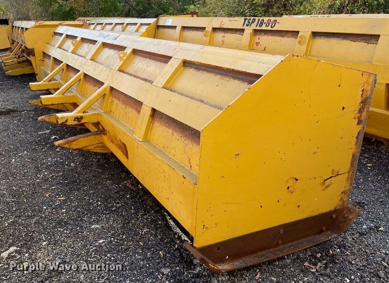 image for item DP0168 Pro-Tech  18' W snow pusher