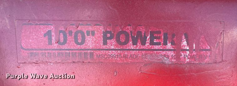 image for item DP0171 Boss Power V  10' W snow plow