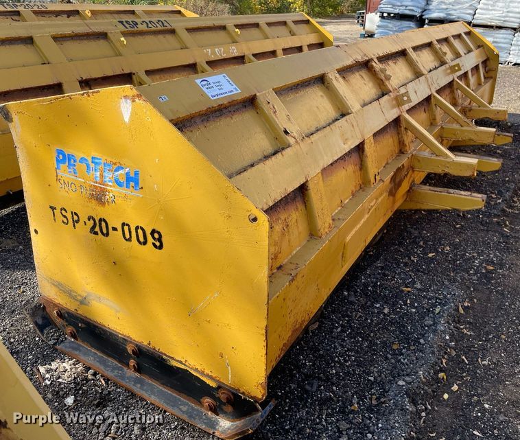 image for item DP0178 Pro-Tech  20' W snow pusher
