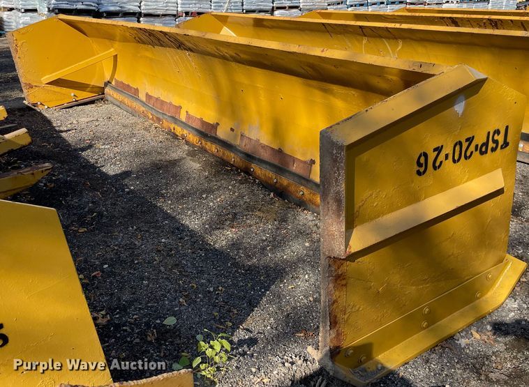 image for item DP0180 Pro-Tech  20' W snow pusher