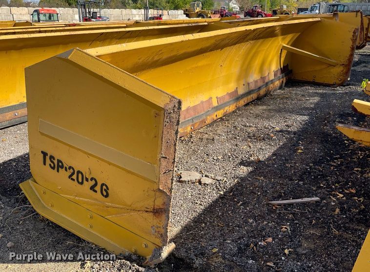 image for item DP0180 Pro-Tech  20' W snow pusher