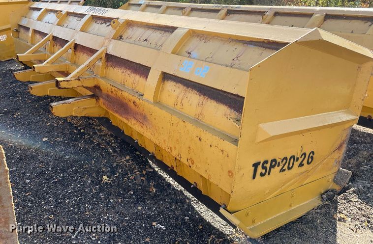 image for item DP0180 Pro-Tech  20' W snow pusher