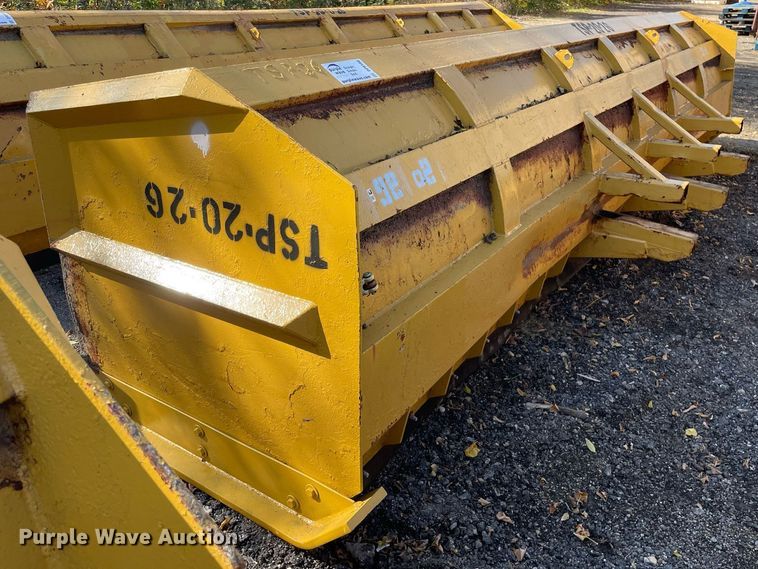 image for item DP0180 Pro-Tech  20' W snow pusher