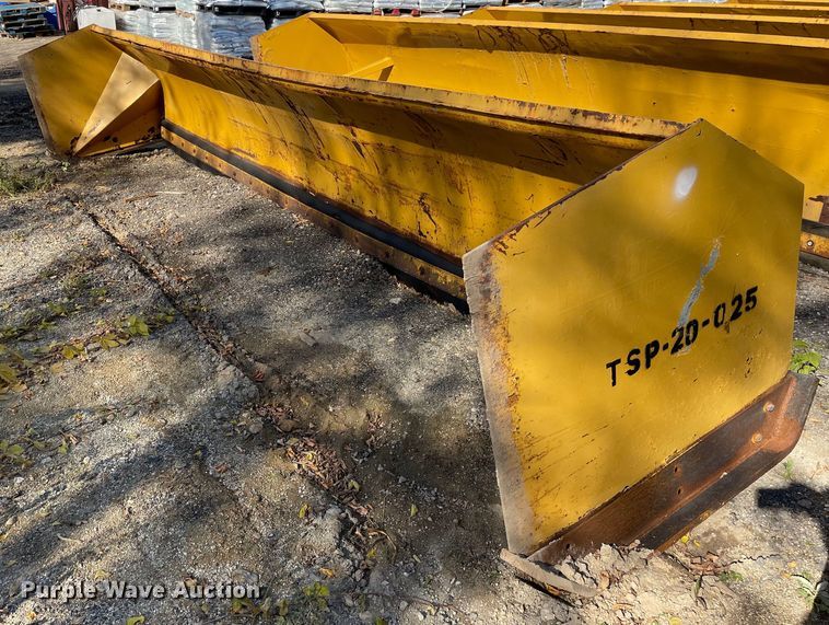 image for item DP0181 Pro-Tech  20' W snow pusher