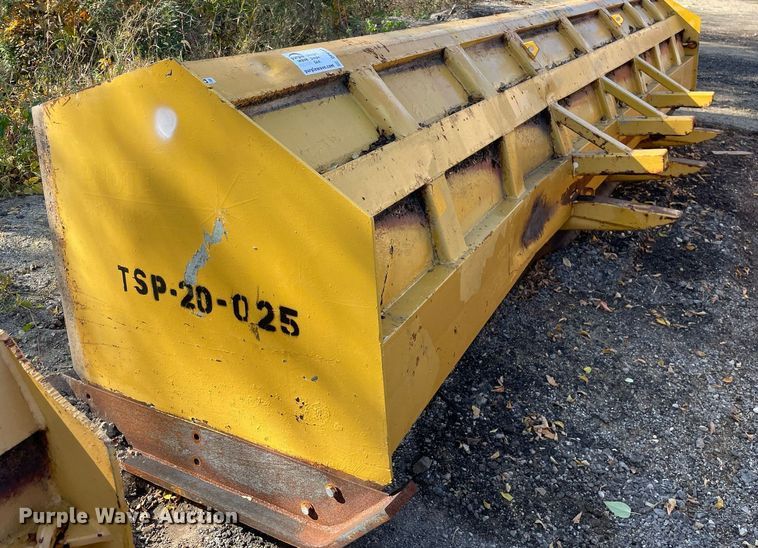 image for item DP0181 Pro-Tech  20' W snow pusher