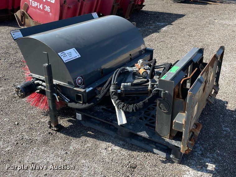 image for item DP0182 Spartan  48" W skid steer broom