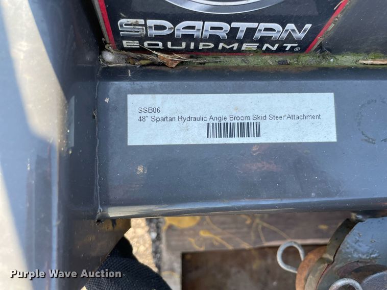 image for item DP0183 Spartan  48" W skid steer broom