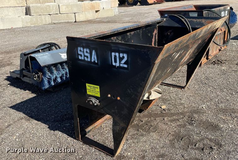 image for item DP0188 74" W skid steer spreader bucket