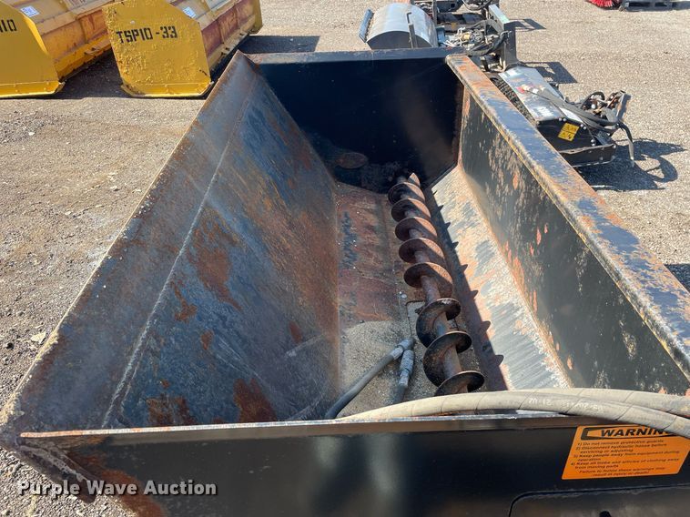 image for item DP0188 74" W skid steer spreader bucket