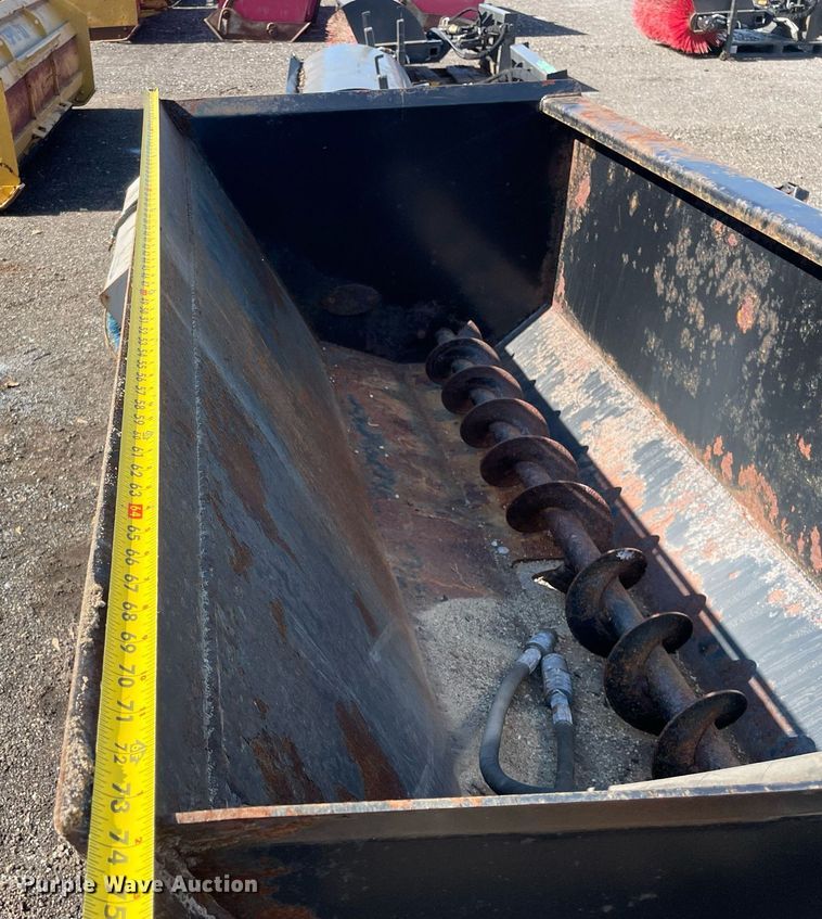 image for item DP0188 74" W skid steer spreader bucket