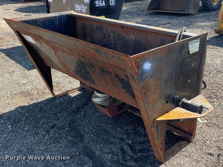 image for item DP0189 74" W skid steer spreader bucket