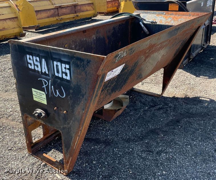 image for item DP0189 74" W skid steer spreader bucket