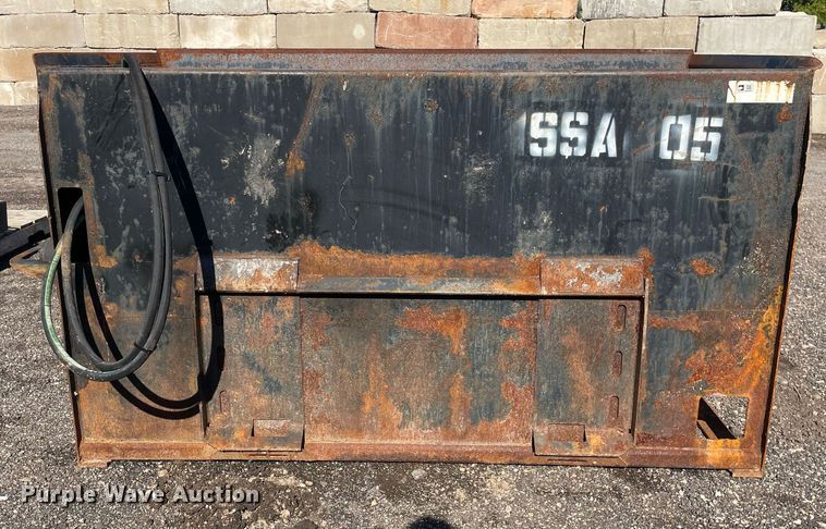 image for item DP0189 74" W skid steer spreader bucket