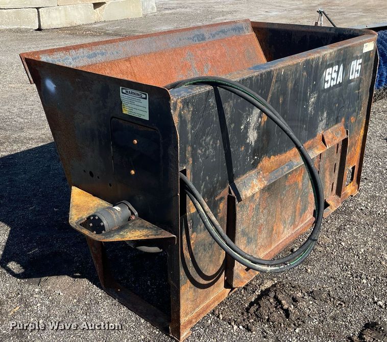 image for item DP0189 74" W skid steer spreader bucket