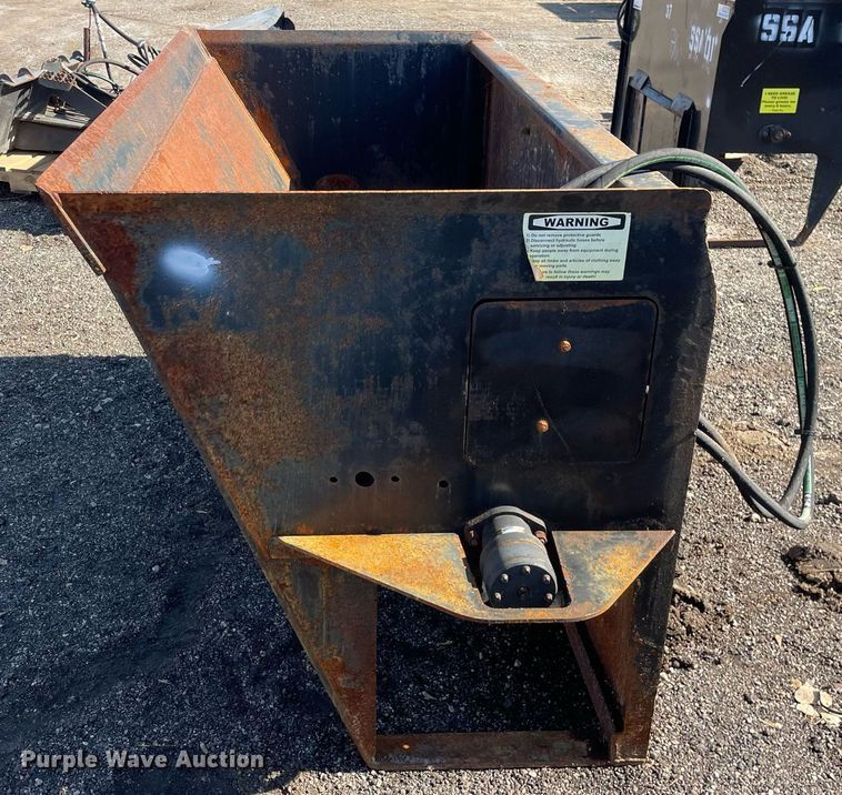 image for item DP0189 74" W skid steer spreader bucket