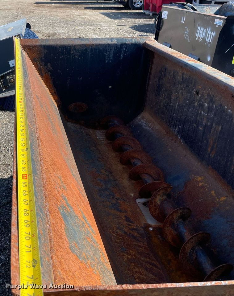 image for item DP0189 74" W skid steer spreader bucket