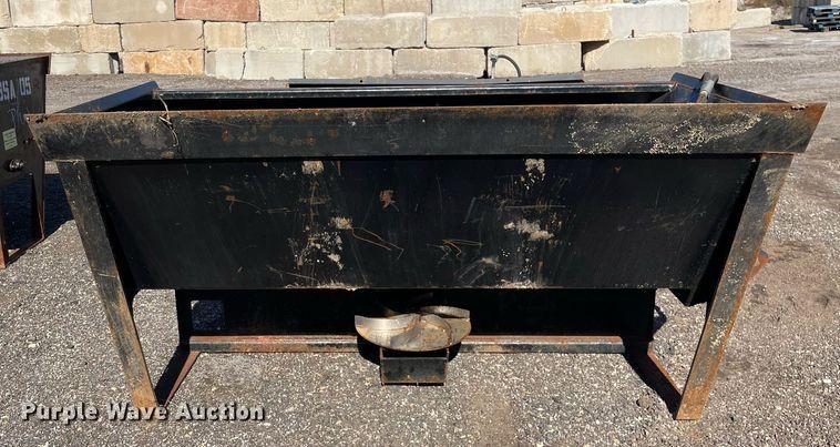 image for item DP0190 74" W skid steer spreader bucket