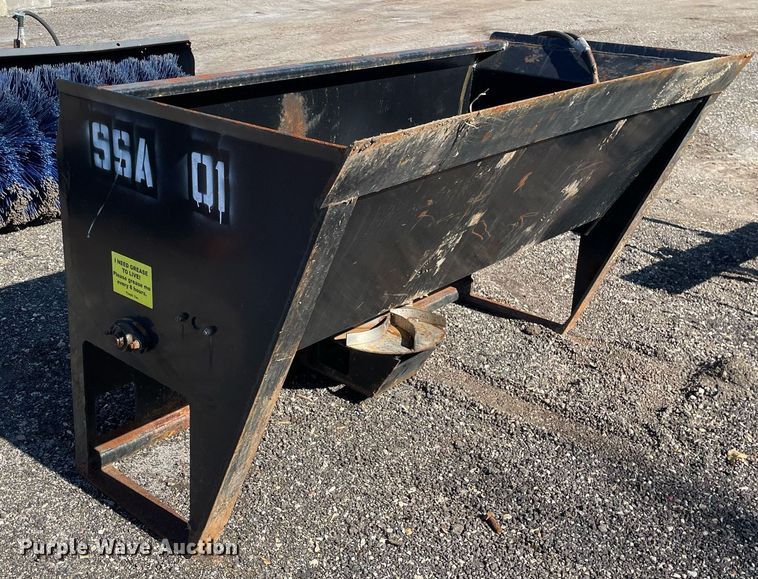 image for item DP0190 74" W skid steer spreader bucket