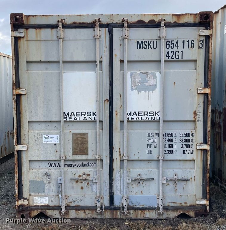 image for item DP0208 2004 NINGBO XINHUACHANG CX04-40MAE  shipping container
