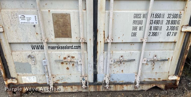 image for item DP0208 2004 NINGBO XINHUACHANG CX04-40MAE  shipping container