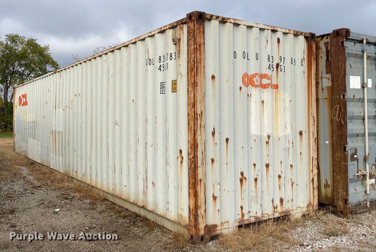 image for item DP0210 2006 CIMC NL40H-083A  shipping container