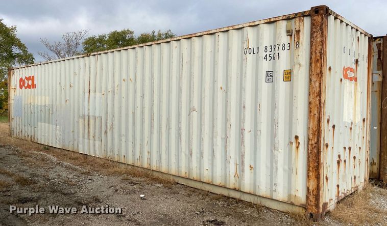 image for item DP0210 2006 CIMC NL40H-083A  shipping container