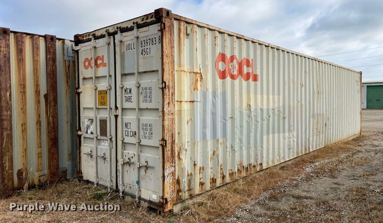 image for item DP0210 2006 CIMC NL40H-083A  shipping container