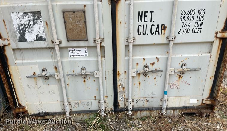 image for item DP0210 2006 CIMC NL40H-083A  shipping container