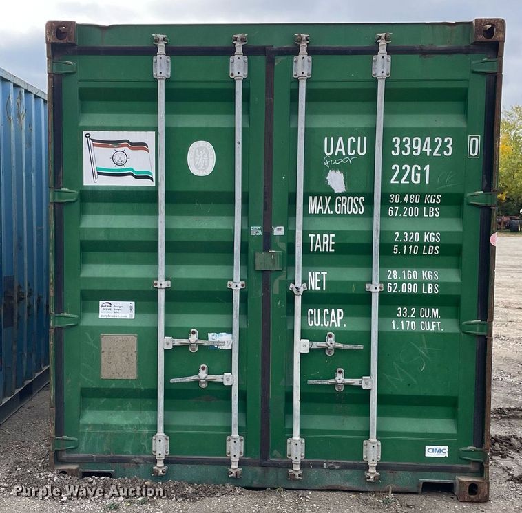 image for item DP0211 2006 CIMC 1CC-126A22616(A)  shipping container