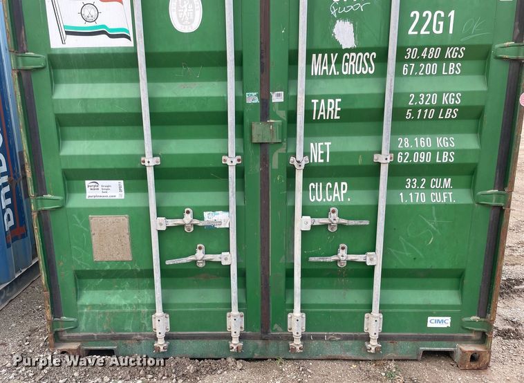 image for item DP0211 2006 CIMC 1CC-126A22616(A)  shipping container
