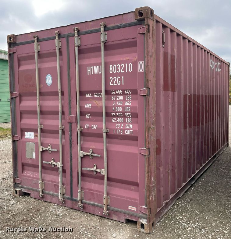 image for item DP0213 2010 Tianjin Pacific Container company Ltd TP-HTWT-20  shipping container