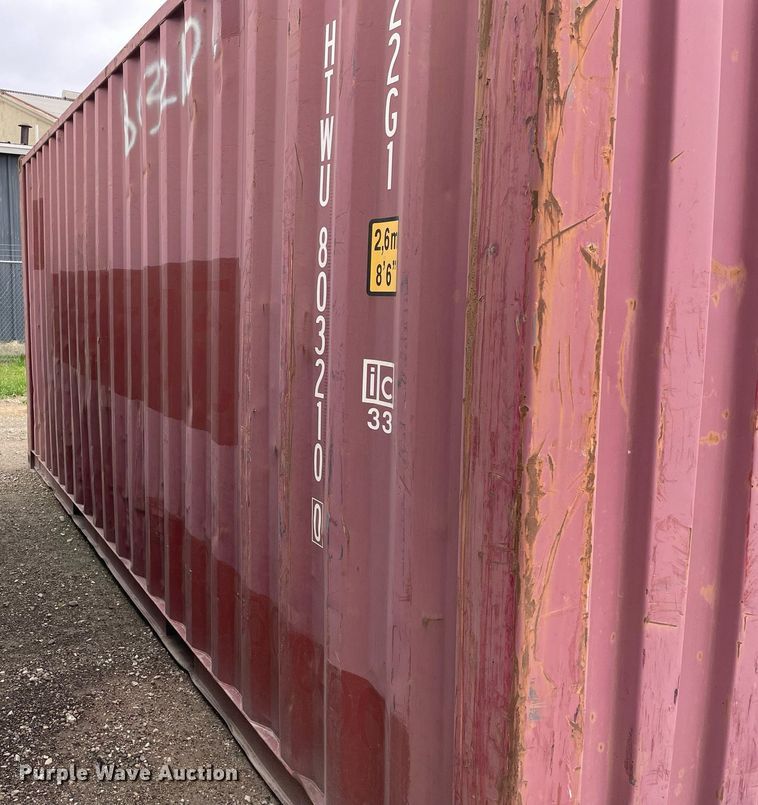 image for item DP0213 2010 Tianjin Pacific Container company Ltd TP-HTWT-20  shipping container