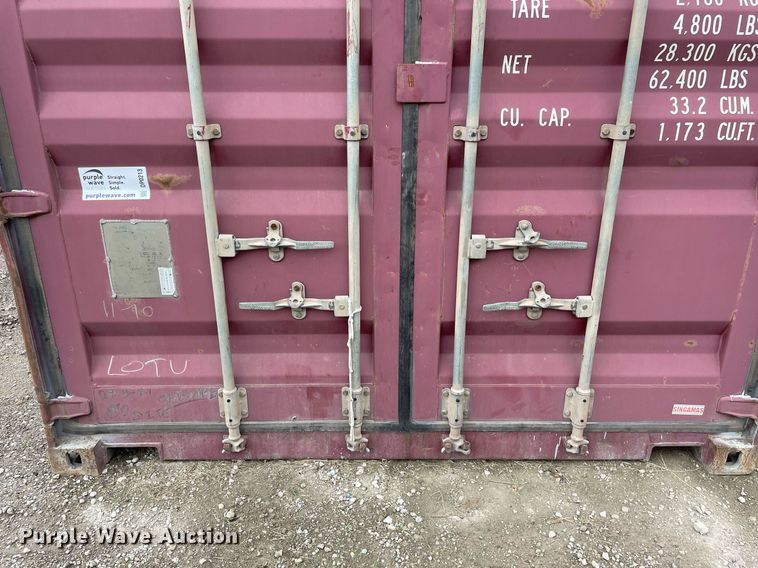 image for item DP0213 2010 Tianjin Pacific Container company Ltd TP-HTWT-20  shipping container