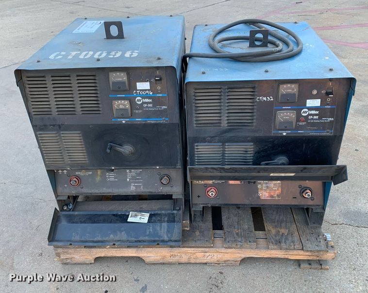 image for item DP8707 (2) Miller CP-302 welders